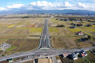 令和4年度(明許)道路改築事業(地域連携・国道・補正)一般国道287号米沢北ﾊﾞｲﾊﾟｽ舗装整備工事